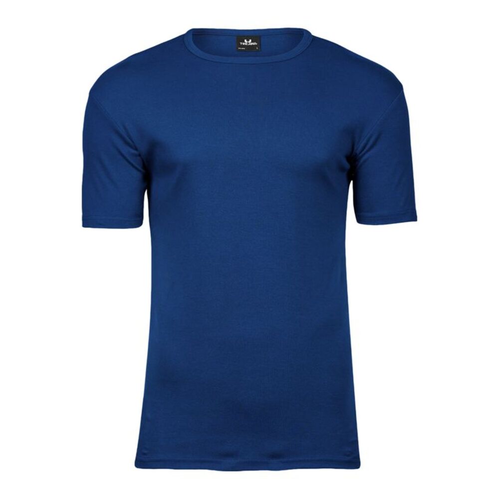 Tee Jays Mens Interlock T-Shirt / Indigo Blue